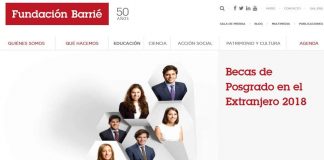 La Fundación Barrié abre el plazo para solicitar becas para realizar másteres y posgrados en el extranjero