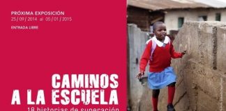 La Fundación Canal acoge una muestra fotográfica sobre las dificultades de algunos niños para llegar a la escuela