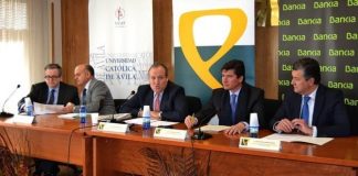 UCAV, CONFAE y Bankia se unen para apoyar a los emprendedores de la provincia de Ávila