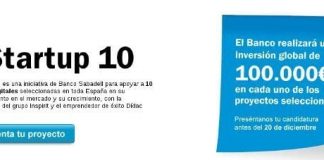 El Banco de Sabadell abre una nueva convocatoria para apoyar a nuevos negocios