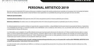 Casting para artistas que quieran trabajar en parques temáticos de Madrid