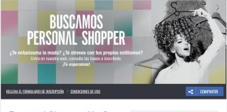 Oferta de empleo para personal shopper en un centro comercial de la provincia de Sevilla