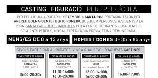 Casting de figurantes para seleccionar a 800 personas para el rodaje de una película con Buenafuente y Berto Romero