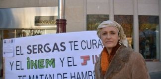 En paro, con cáncer y con 426 euros al mes