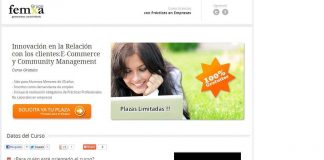 Curso gratuito sobre Ecommerce y Community Management para desempleados menores de 30 años