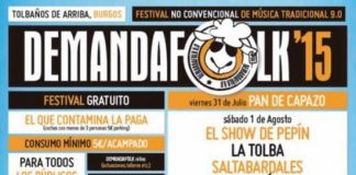 El Festival Demandafolk se celebra este fin de semana en Tolbaños de Arriba