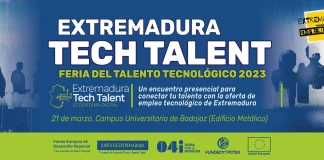 Feria de Empleo Tecnológico de Extremadura 2023 el próximo 21 de marzo