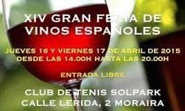 Se celebra la XIV Gran Feria de Vinos Españoles en Moraira (Alicante) con entrada gratuita