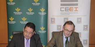 El CEEI Asturias y Caja Rural firman un convenio de colaboración para fomentar y consolidar empresas innovadoras