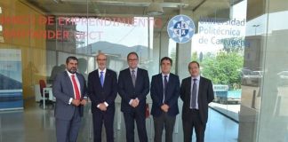 La Universidad Politécnica de Cartagena y Banco Santander crean una Cátedra de Emprendimiento