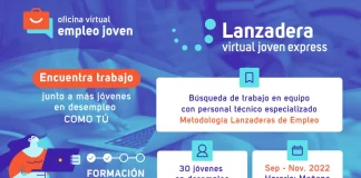 Abierto el plazo de inscripción de la lanzadera virtual joven Express y Click Empleo