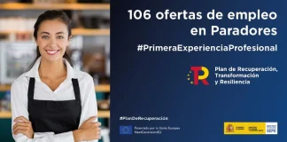 Ofertas de empleo en Paradores Nacionales para camareros y cocineros en el Programa Primera Experiencia Profesional