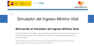 Ingreso Mínimo Vital: Habilitado el simulador y el teléfono gratuito de información